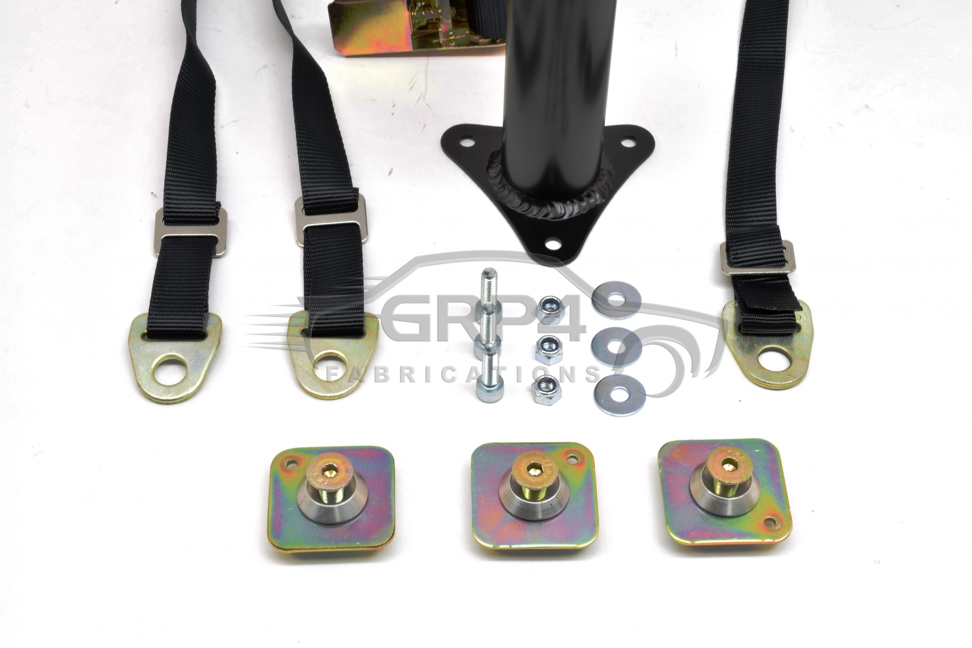 Alloy Single Spare Wheel Holder Black